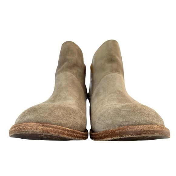 Kork-Ease Women’s Ryder Ankle Boots Marmotta Suede Tan Bootie Back-Zip Size 7.5 - Picture 5 of 12